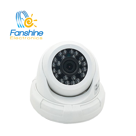 Fanshine 720P夜视防水安防摄像系统半球形闭路电视摄像机