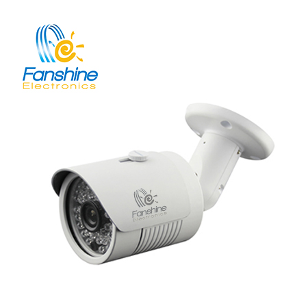 1/2.8 Inch Sony 2.4MP High-Solution Fixed Bullet IP Camera With CMOS Sensor and 48pcs IR LED