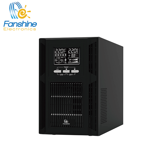 Fanshine AC uninterruptible power supply Online UPS 1000VA 800W Power 220V 230V 240V 12V 7A battery electricity back up